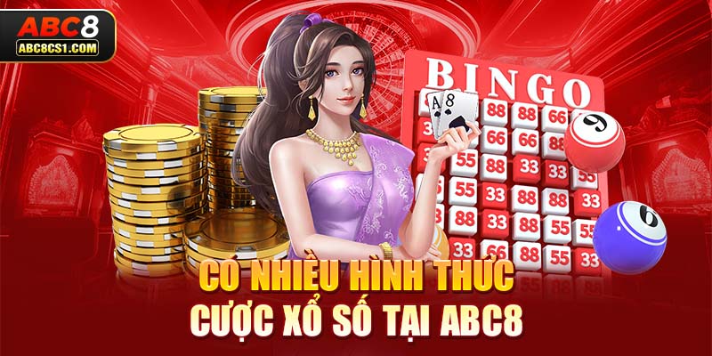 Có nhiều hình thức cược xổ số tại nền tảng