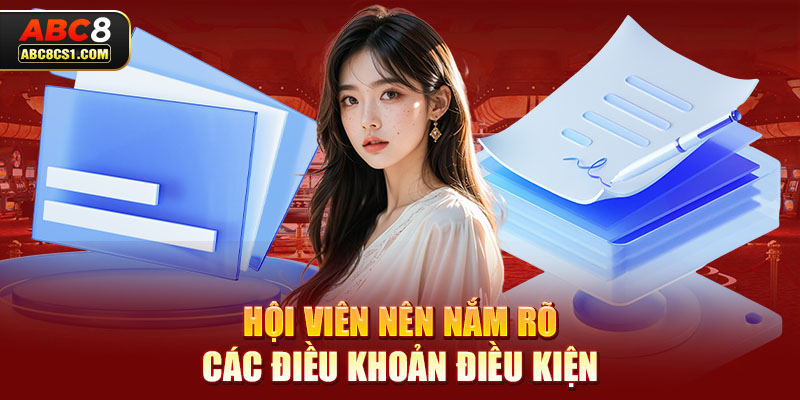 Hội viên nên nắm rõ các điều khoản điều kiện